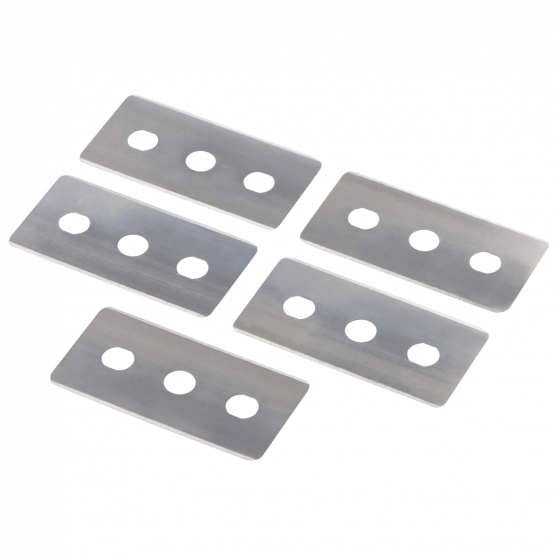 Replacement Blades for Glass Scraper for Glass Ceramic Hobs, 5 pieces