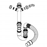 Flexible 1 1/2 Siphon Flexible 1 1/2 Siphon