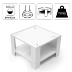 Universal Stand with Base Division for Washing Machine and Dryer