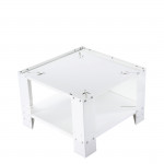 Universal Stand with Base Division for Washing Machine and Dryer
