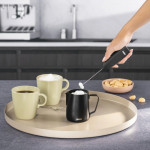 Xavax Barista ručný šľahač mlieka, napájaný batériami, čierny
