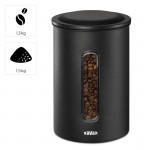 Xavax Barista dóza na 1,3 kg zrnkovej kávy, alebo 1,5 kg mletej kávy, vzduchotesná, matná čierna