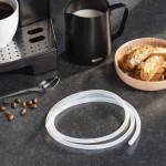 Milk Hose for Fully Automatic Coffee Makers, Silicone Hose, Ø 6 mm, translu