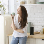 Xavax Barista dóza na kávové/čajové kapsuly a iné, kovová, matná čierna
