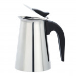 Xavax Barista moka kanvička (koťogo), 4 šálky, 200 ml, ušľachtilá oceľ, strieborná