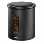 Xavax Barista dóza na 500 g zrnkovej kávy, alebo 700 g mletej kávy, vzduchotesná, matná čierna