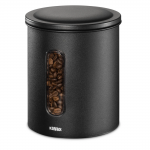 Xavax Barista dóza na 500 g zrnkovej kávy, alebo 700 g mletej kávy, vzduchotesná, matná čierna