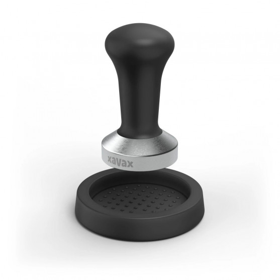 Xavax Barista tamper, 51 mm, ušľachtilá oceľ, s podložkou na tamper, bez obsahu plastov
