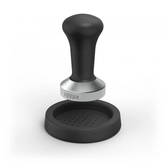 Xavax Barista tamper, 51 mm, ušľachtilá oceľ, s podložkou na tamper, bez obsahu plastov