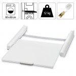 Stacking Kit for Washing Machines/Dryers with Sliding Plate Stacking Kit for Washing Machines/Dryers with Sliding Plate