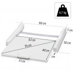 Stacking Kit for Washing Machines/Dryers with Sliding Plate Stacking Kit for Washing Machines/Dryers with Sliding Plate
