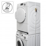 Stacking Kit for Washing Machines/Dryers with Sliding Plate Stacking Kit for Washing Machines/Dryers with Sliding Plate