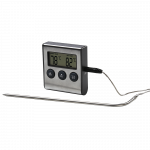 Digital Meat Thermometer with Timer, cable sensor