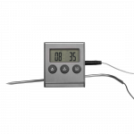 Digital Meat Thermometer with Timer, cable sensor