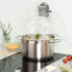 Digital Meat Thermometer with Timer, cable sensor