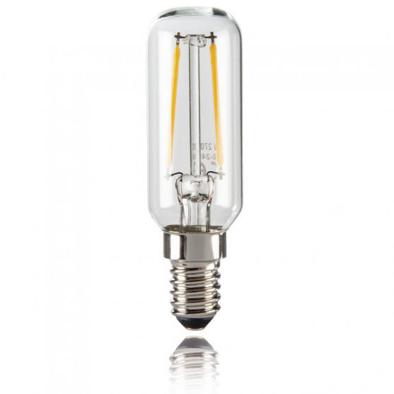 LED Filament žiarovka pre chladničky/digestory (odsávače pár), E14, 2