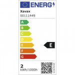 LED Filament žiarovka pre chladničky/digestory (odsávače pár), E14, 2