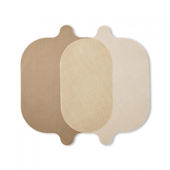 Protective insert for hot air fryers, non-stick, can be cut to size, square