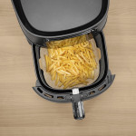 Protective insert for hot air fryers, non-stick, can be cut to size, square