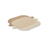 Protective insert for hot air fryers, non-stick, can be cut to size, square