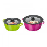 Universal Lid with Steam Vent for Pots and Pans, 16, 18, 20 cm, glass