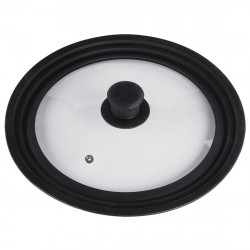 Universal Lid with Steam Vent for Pots and Pans, 24, 26, 28 cm, glass