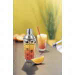 Cocktail-shaker with glass body, 400ml
