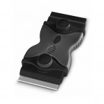 Glass Scraper, Universally Suitable for Many Surfaces, Four Replacement Bla Glass Scraper, Universally Suitable for Many Surfaces, Four Replacement Bla