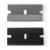 Replacement Blades for Glass Scraper, Plastic and Metal
