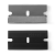 Replacement Blades for Glass Scraper, Plastic and Metal