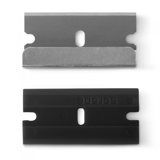Replacement Blades for Glass Scraper, Plastic and Metal