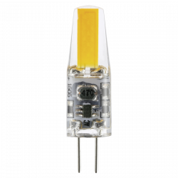 LED Bulb, G4, 180lm replaces 19W, capsule, dimmable, warm white
