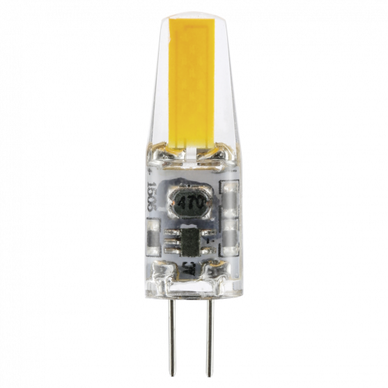 LED Bulb, G4, 180lm replaces 19W, capsule, dimmable, warm white