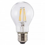 Xavax LED Filament žiarovka, E27, 806 lm (nahrádza 60 W), teplá biela, vhodná pre stmievače, číra