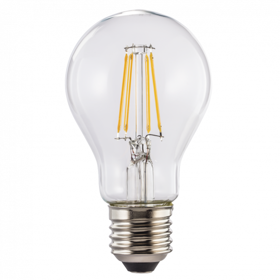Xavax LED Filament žiarovka, E27, 806 lm (nahrádza 60 W), teplá biela, vhodná pre stmievače, číra