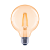 Xavax LED Filament žiarovka, E27, 680 lm (nahrádza 52 W), dizajn G95, teplá biela, jantárová farba
