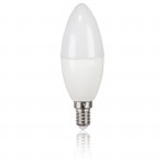 LED Bulb, E14, 806 lm Replaces 60W, Candle Bulb, warm white