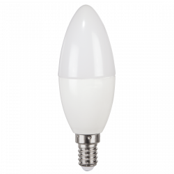 Xavax LED žiarovka, E14, 470 lm (nahrádza 40 W), tvar sviečky, teplá biela