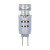 LED Bulb, G4, 100 lm Replaces 11 W, Capsule, warm white