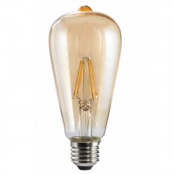 LED Filament, E27, 410 lm Replaces 36 W, Vintage Bulb, amber, warm white