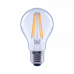 Xavax LED Filament žiarovka, E27, 806 lm (nahrádza 60 W), teplá biela, číra, 2 ks v škatuľke