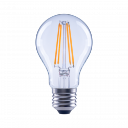 Xavax LED Filament žiarovka, E27, 806 lm (nahrádza 60 W), teplá biela, číra, 2 ks v škatuľke