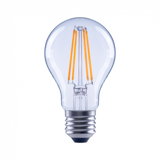 Xavax LED Filament žiarovka, E27, 806 lm (nahrádza 60 W), teplá biela, číra, 2 ks v škatuľke