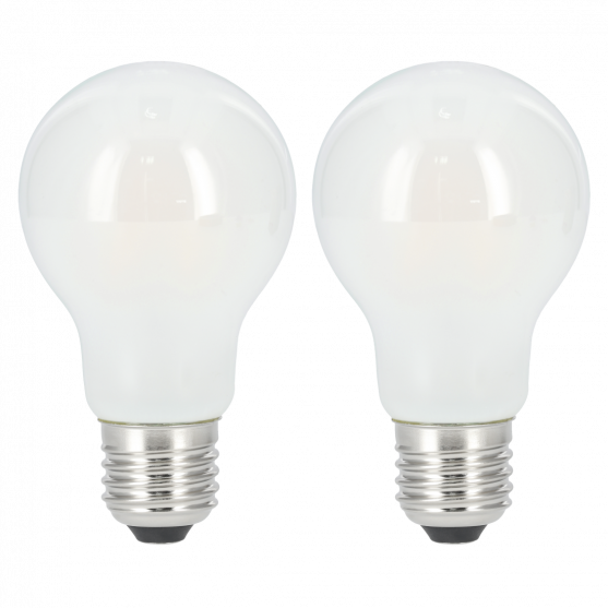 Xavax LED Filament žiarovka, E27, 806 lm (nahrádza 60 W), teplá biela, matná, 2 ks v škatuľke Xavax LED Filament žiarovka, E27, 806 lm (nahrádza 60 W), teplá biela, matná, 2 ks v škatuľke