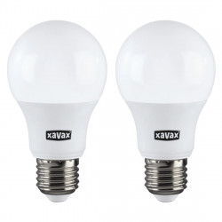 Xavax LED žiarovka, E27, 806 lm, teplá biela, 2 ks v krabič