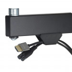 FULLMOTION TV Wall Bracket, 1 star, 200x200, 122 cm (48), 1 arm, black