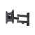 FULLMOTION TV Wall Bracket, 1 star, 200x200, 122 cm (48), 2 arms, black