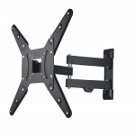 FULLMOTION TV Wall Bracket, 1 star, 400x400, 165 cm (65), 2 arms, black