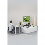 FULLMOTION TV Wall Bracket, 1 star, 400x400, 165 cm (65), 2 arms, black