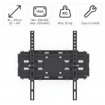 FULLMOTION TV Wall Bracket, 213 cm (84), scissor arms, black FULLMOTION TV Wall Bracket, 213 cm (84), scissor arms, black